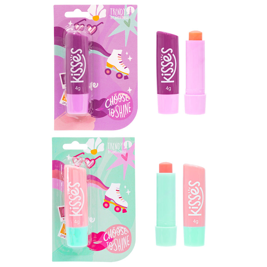 Brillo Lip Balm Kisses Sin Color