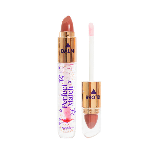 Brillo Mágico Doble Con Labial 24k Trendy DI