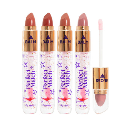 Brillo Mágico Doble Con Labial 24k Trendy DI